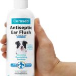 Curaseb Dog Ear Infection Treatment Solution  Soothes Itchy & Inflamed Ears  Cleans Debris and Buildup - 12oz