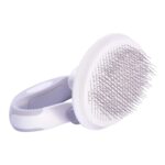 Pet Life  'Gyrater' Travel Self-Cleaning Swivel Grooming Slicker Cat and Dog Pet Brush