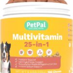 Healthy Grain-Free Dog Treats, Soft Chew with Vitamins for Training & Rewardings, Immune System Health, Joint Health, Low-Calorie, Zero Artificial Flavor and Coloring, 100 Count