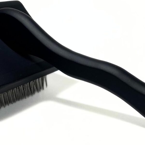 Daddle Doodle Dog Slicker Brush - Grooming Designed for All Poodles and Doodle Mixes  Fluff, Style, Detangle, and Demat  Ergonomic Handle Design  Angled Brush Pins that are Safe and Effective