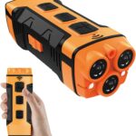 Dog Bark Deterrent Devices, Anti Barking Device for Dogs ultrasonic Stopper Control Device 50 Ft Correct Your Dog's Bad Behavior Better Than Shock Collars (YELLOW-5431)