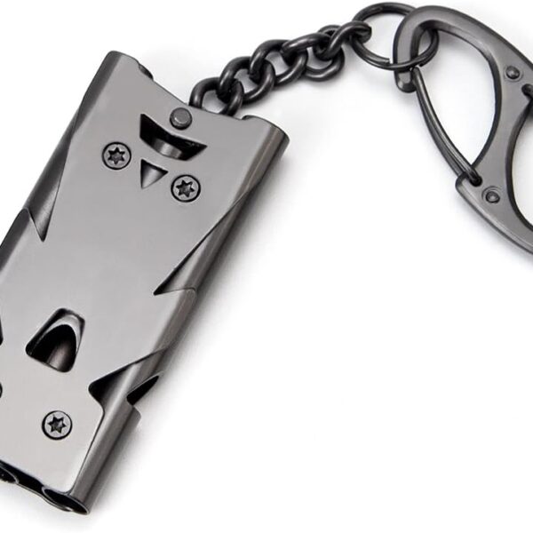 Whistle Emergency Whistles Keychain Rape Whistle Stainless Steel High Decibel Whistles