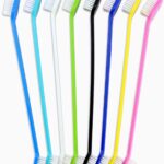 Newday Dog Toothbrush Set of 8 - Dual Headed, Dental Hygiene Convenient Soft Toothbrush to Clean pet Teeth, Dog Tooth Brushes for Small to Large Dogs, Cats, and Most Pets, Teeth Brush in Bulk