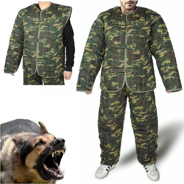 Training Dog Protective Clothing Professional Bite Dog Suit Large Body Protection Police Dog Training Bite Suit Jacket