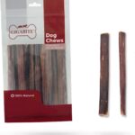 GigaBite Single Ingredient All Natural Free Range Bully Treats and Chews - Bully Sticks/Bladder Sticks/Beef Esophagus by Best Pet Supplies - Esophagus Sticks (6 Inch), Pack of 20