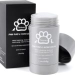 Tinioey Cat Dog Paw Pad Balm Stick (2.4 oz) | Natural Lick Safe Dog Paw Blam Protector, Soother & Moisturizer for Cracked Dry & Damaged Paws, Nose & Elbows | Snout Soother for Dogs