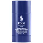 RALPH LAUREN FRAGRANCES - Polo Blue - Men's Deodorant - Aquatic & Fresh - With Citrus, Sage, and Suede - Alcohol-Free, Long Lasting - 2.6 Oz