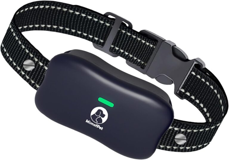 MIMOFPET Wireless Dog Fence Receiver, Single Training Collar Without Remote, Waterproof and Rechargeable,Blue