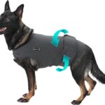 Dog Anxiety Vest, Skin-Friendly Thunder Jacket for Dogs, Dog Calming Shirt for Thunder, Fireworks, Vet Visits and Separation - Keep Pet Calm Without Medicine & Training, Anti Anxiety for Dogs