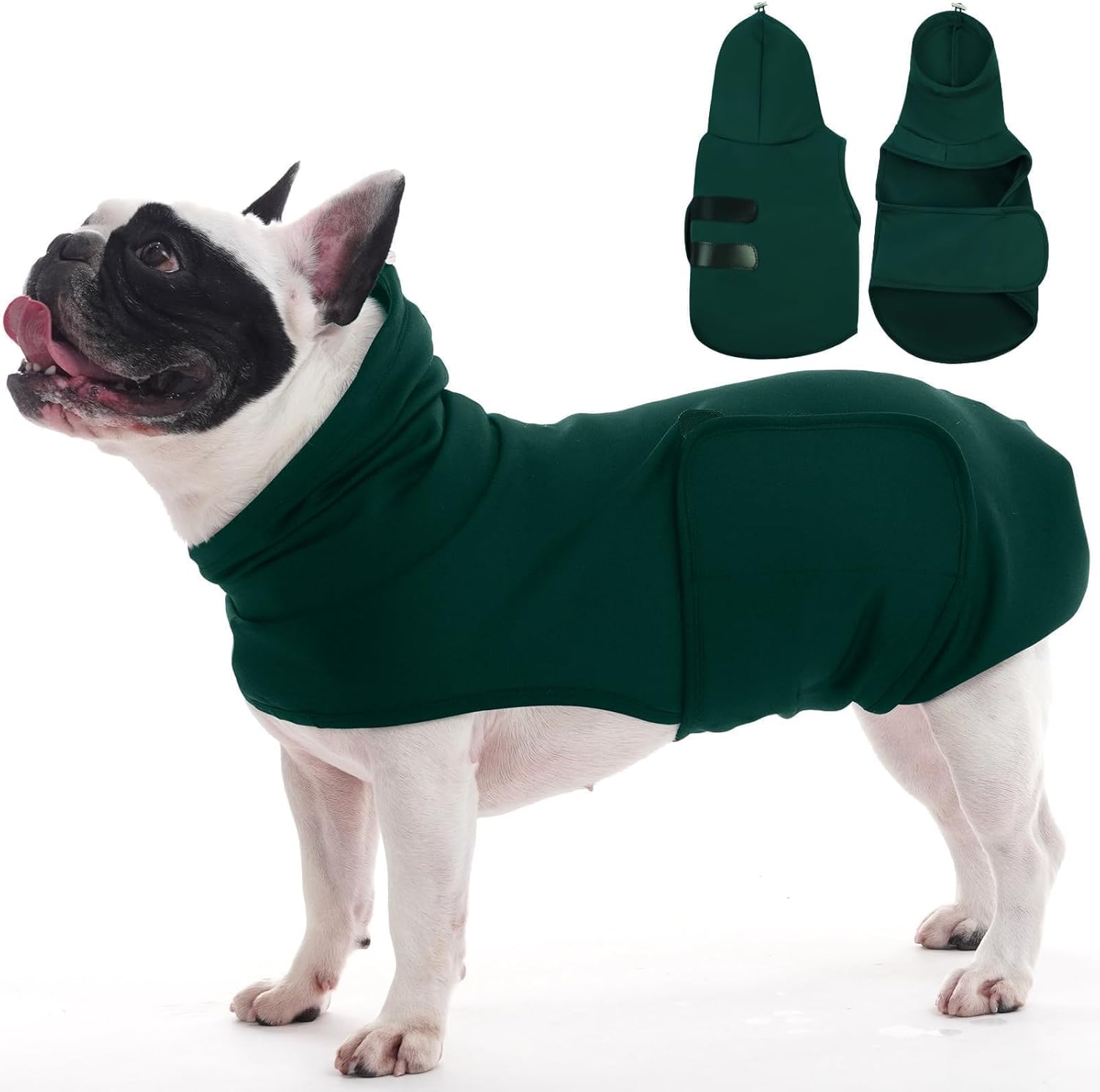 Medium Calming Vest for Small Dogs, Anxiety Vest Adjustable Chest | Soft Lightweight Wrapped Shirt Relief Anxiety for Fear of Noise,Riverside,Fireworks,Machine Washable(DarkGreen) Medium Calming Vest for Small Dogs, Anxiety Vest Adjustable Chest | Soft Lightweight Wrapped Shirt Relief Anxiety for Fear of Noise,Riverside,Fireworks,Machine Washable(DarkGreen)