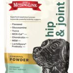 The Missing Link Hip & Joint + Probiotics Supplement 1lb Bag - Superfood Powder for Dog Cartilage & Bone Health, Joint Mobility & Flexibility