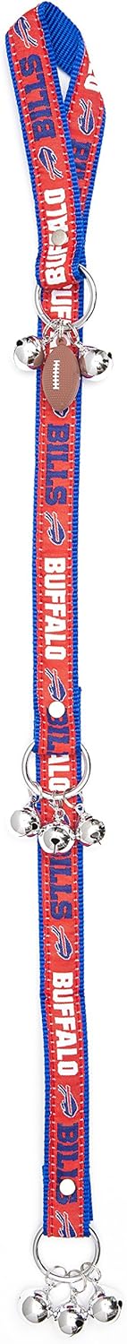 NFL Buffalo Bills TRAINING BELLS Housetraining Dog Potty Doorbells 8 Jingle Bells Dog Training Housebreaking Doggie NFL DOORBELLS Pet Training Bells Dog Training Bells Potty Training