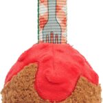 Barkbox BARK A Squeaky Meat -a-Ball Scented Rip & Reveal Dog Toy for Aggressive Chewers - Medium