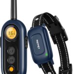 PATPET Dog Training Collar - 2000Ft Waterproof Shock Collar for Small Medium Dogs (10-100Ibs), Rechargeable Training Collar with 3 Safe Training Modes