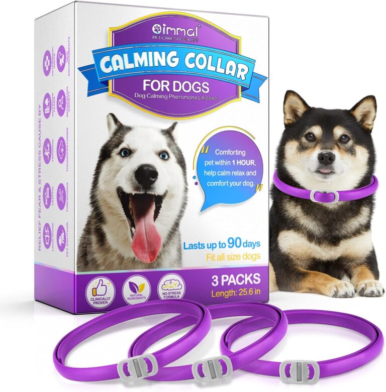 Calming Collar for Dogs 3 Packs Dog Pheromone Calm Collars Relief Anxiety Stress Separation Lasts