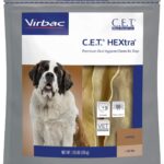 Virbac C.E.T. HEXtra Premium Oral Hygiene for Dogs, over 50lbs.