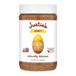 Justin's Honey Almond Butter, No Stir, Gluten-free, Non-GMO, Responsibly Sourced, 16 Ounce Jar