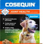 Nutramax Cosequin for Senior Dogs Joint Health Supplement, Contains Glucosamine for Dogs, Chondroitin, MSM, Omega-3s and Beta-Glucan, Supports Joint, Skin and Coat, Immune Health, Soft Chews, 60 Count