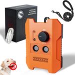 Dog Bark Deterrent Devices, Ultrasonic Anti Barking Device for Dogs, Safe & Humane Pet Gentle Trainer with 3 Modes, Effective 50FT Range for Small Medium Large Dogs Indoor & Outdoor