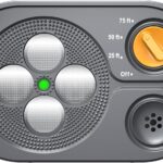 BONSO Ultrasonic Anti Barking Device for Dogs, Bark Control Device Box with 3 Modes, Variable Ultrasound Frequencies, Automatic Dog Whistle, Effective Range up to 75ft, Neighbor Dog Silencer (Grey)