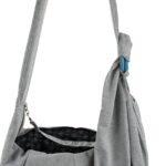 Sherpa Sling Hands-Free Wearable Pet Carrier - Gray, One Size