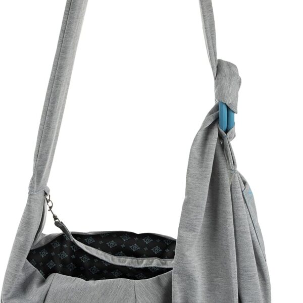 Sherpa Sling Hands-Free Wearable Pet Carrier - Gray, One Size