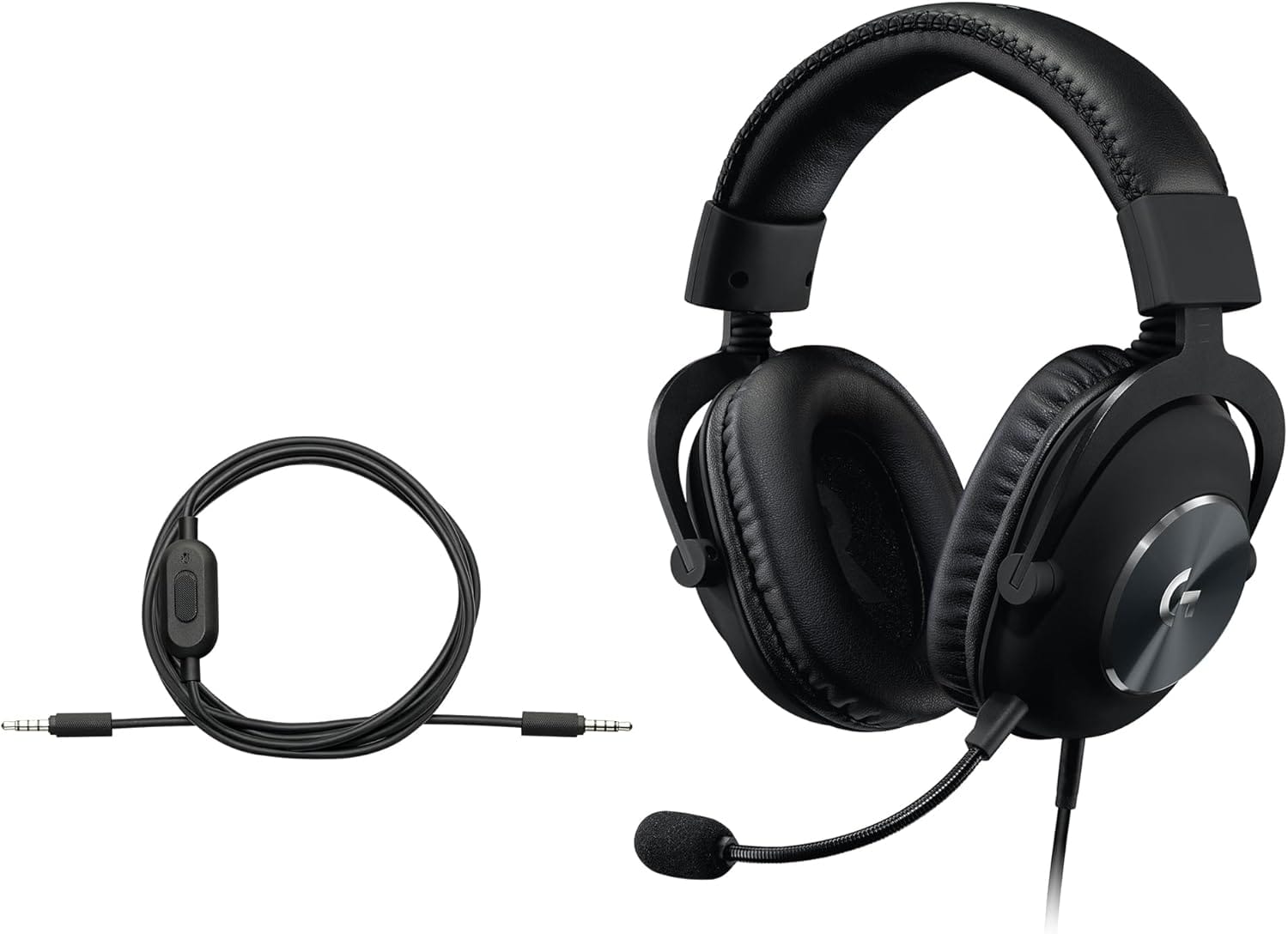 Logitech G Pro X SE Wired Gaming Headset with Microphone: Detachable Mic, DTS Headphone:X 7.1, Memory Foam Ear Pads, 50 mm Drivers, USB DAC Incl. - Black Logitech G Pro X SE Wired Gaming Headset with Microphone: Detachable Mic, DTS Headphone:X 7.1, Memory Foam Ear Pads, 50 mm Drivers, USB DAC Incl. - Black