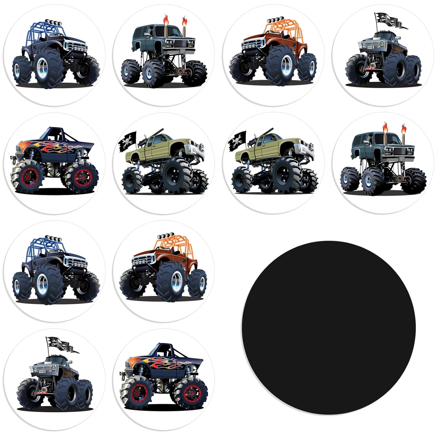 Geyee 24 Pcs Potty Training Stickers Potty You Pee on Toilet Reveal Stickers Chart Reusable Pee Decals Color Changing Seat Toilet Targets for Boys Girls Kids Training Use(Truck) Geyee 24 Pcs Potty Training Stickers Potty You Pee on Toilet Reveal Stickers Chart Reusable Pee Decals Color Changing Seat Toilet Targets for Boys Girls Kids Training Use(Truck)