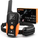 Dog Shock Collar with Remote - PETWORTHY 3300FT Dog Training Collar, IPX7 Waterproof Electric Collar with 3 Training Modes, Security Lock, Rechargeable e-Collar for All Breeds, Sizes