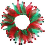 Lionheart glory Christmas Dog Collars Elastic Fancy Holiday Accessory for Dogs Pet Costume for Christmas Party