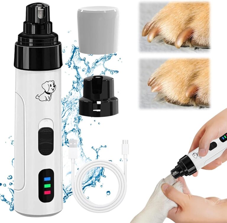 Silent Groom Pro Nail Grinder, Silent Grind Pro for Dogs, Silent Grind Pro, Silent Grind Pro Dog Nail Trimmer, New Electric Dog Nail Clippers for Dog Nail Grinders Rechargeable