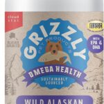 Grizzly Pet Products Omega Health Liquid Omega-3 Supplement for Dogs and Cats, 16 Ounce Bottle