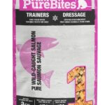 PureBites Mini Salmon Freeze Dried Dog Treats, 1 Ingredient, Made in USA, 1.7oz