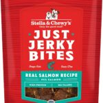Stella & Chewy's Premium Salmon Jerky Dog Treats - 95% Real Fish Bites for Sensitive Stomachs - Natural Limited Ingredient Treats for Small and Large Dogs - No Grain, Wheat or Soy - 6 oz Bag