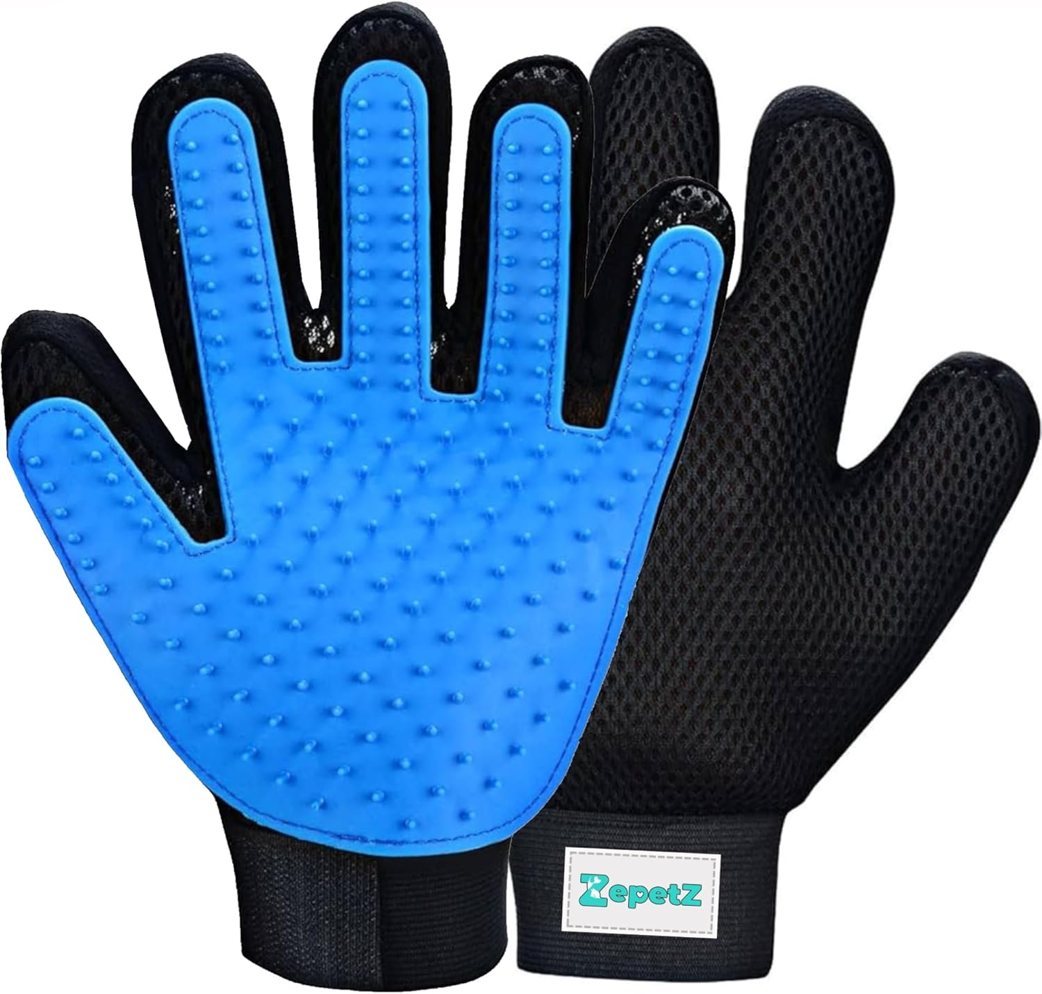 (Left Hand) Pet Hair Remover Glove Blue, Reusable Grooming Glove for Dogs, Cats & Horses, Gentle Deshedding, Bathing & Massaging, Anti-Shedding Tool for Pet Hair Removal (Left Hand only) (Left Hand) Pet Hair Remover Glove Blue, Reusable Grooming Glove for Dogs, Cats & Horses, Gentle Deshedding, Bathing & Massaging, Anti-Shedding Tool for Pet Hair Removal (Left Hand only)