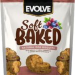 Evolve Soft Baked Salmon & Berry Recipe Dog Biscuits, 8 oz.