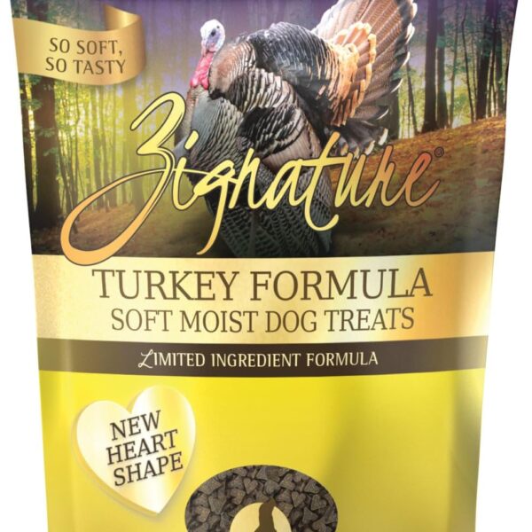Zignature Turkey Soft Moist Treats for Dogs