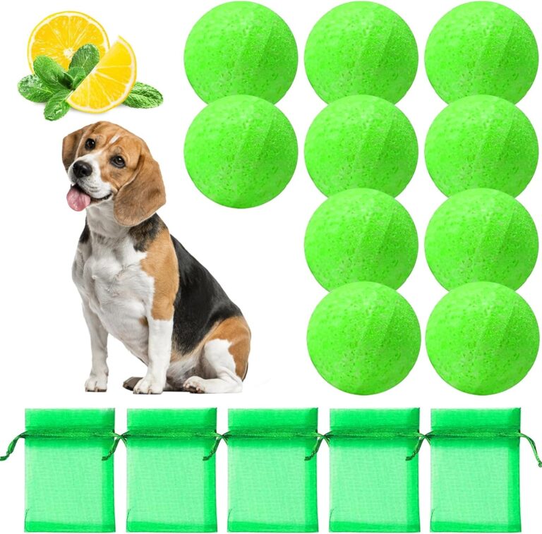 Dog Repellent for Yard, Natural Peppermint Oil Dog Digging Deterrent Outdoor&Indoor, Protect Your Yard and Furniture, Gently Repels Stray Dogs, Domestic Dogs, 10 Count (Pack of 1)