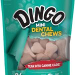 Dingo Denta Treats Teeth Whitening Mini Chews, 24 Pack, Flavourless, 7.6 Oz