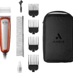 Andis Dr Pol Easy Clip Ultra Adjustable Blade Clipper Kit, Ultimate Grooming Tool for DIY Touch-Ups on Single-Coated Breeds with Thin to Medium Coats, Orange, 561116