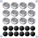 12 Pack Dog Pet Scent Training Box,Magnets Dogs Cat Scent Work tins,Dog Nose Work containers, Smell Metal Kit for Dogs Training, Pet Aluminium Tins