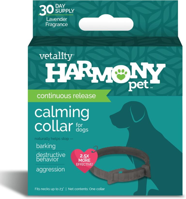 Vetality Harmony Pet Calming Collar for Dogs 1ct