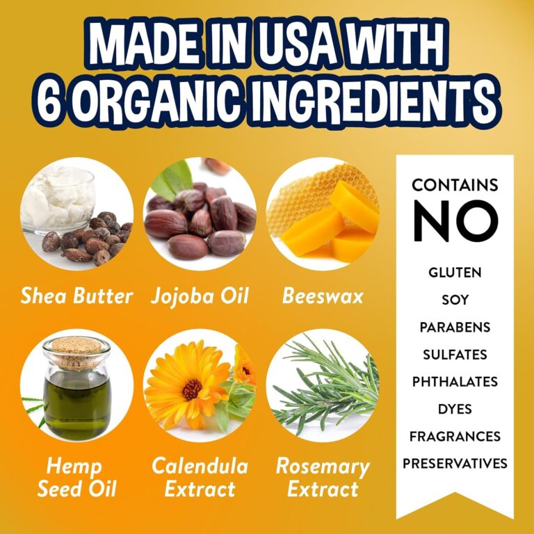 Bodhi Dog Paw Balm - Lick Safe - USDA Organic Paw Butter - Natural Paw Moisturizer Heals Dry, Cracked Paw Pads - Winter Protection - Pet Paw Balm for Dogs & Cats - Better than Paw Cream, Paw Wax (4oz)