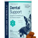 Veterinary Formula Dental Health Supplement for Dogs  Vet-Formulated Chews with EpiCor & Kelp  Smart Vitality Supports Plaque, Tartar, Breath & Oral Health, 60 Soft Chews