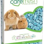 carefresh 99% Dust-Free Blue Natural Paper Small Pet Bedding with Odor Control, 23 L