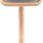 Chris Christensen Mark II Slicker Brush, Groom Like a Professinal, Stainless Steel Pins, Lightweight Beech Wood Body, Ground and Polished Tips, Small