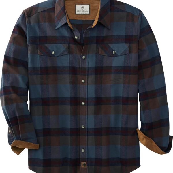 Legendary Whitetails Mens Flannel Shirt Long Sleeve Button Down Relaxed Fit