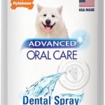 Nylabone Advanced Oral Care Pet Dental Spray, Liquid Tartar Remover & Breath Freshener for Dogs, Dog Teeth-Cleaning, 4 oz.