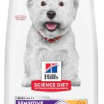 Hill's Science Diet Sensitive Stomach & Skin, Adult 1-6, Stomach & Skin Sensitivity Support, Small Kibble, Dry Dog Food, Chicken Recipe, 4 lb Bag