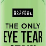 Natural Rapport Dog & Pet Tear Stain Remover - The Only Eye Tear Stain Remover Dogs Need - Dog and Cat Tears Stain Removing Treatment (8 fl oz.)
